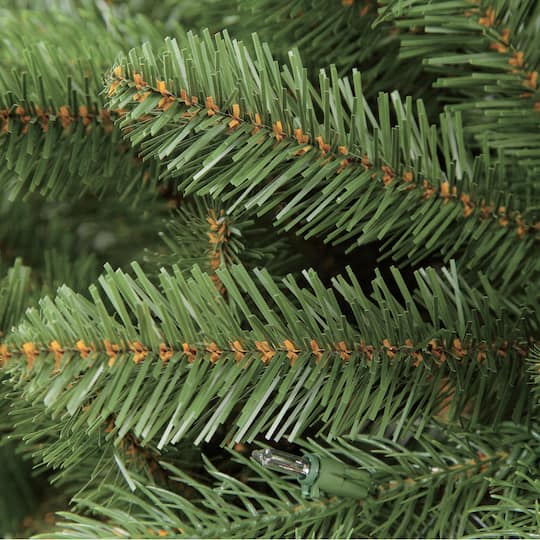 9ft. Pre-Lit Glacier Fir Artificial Christmas Tree, Clear Lights